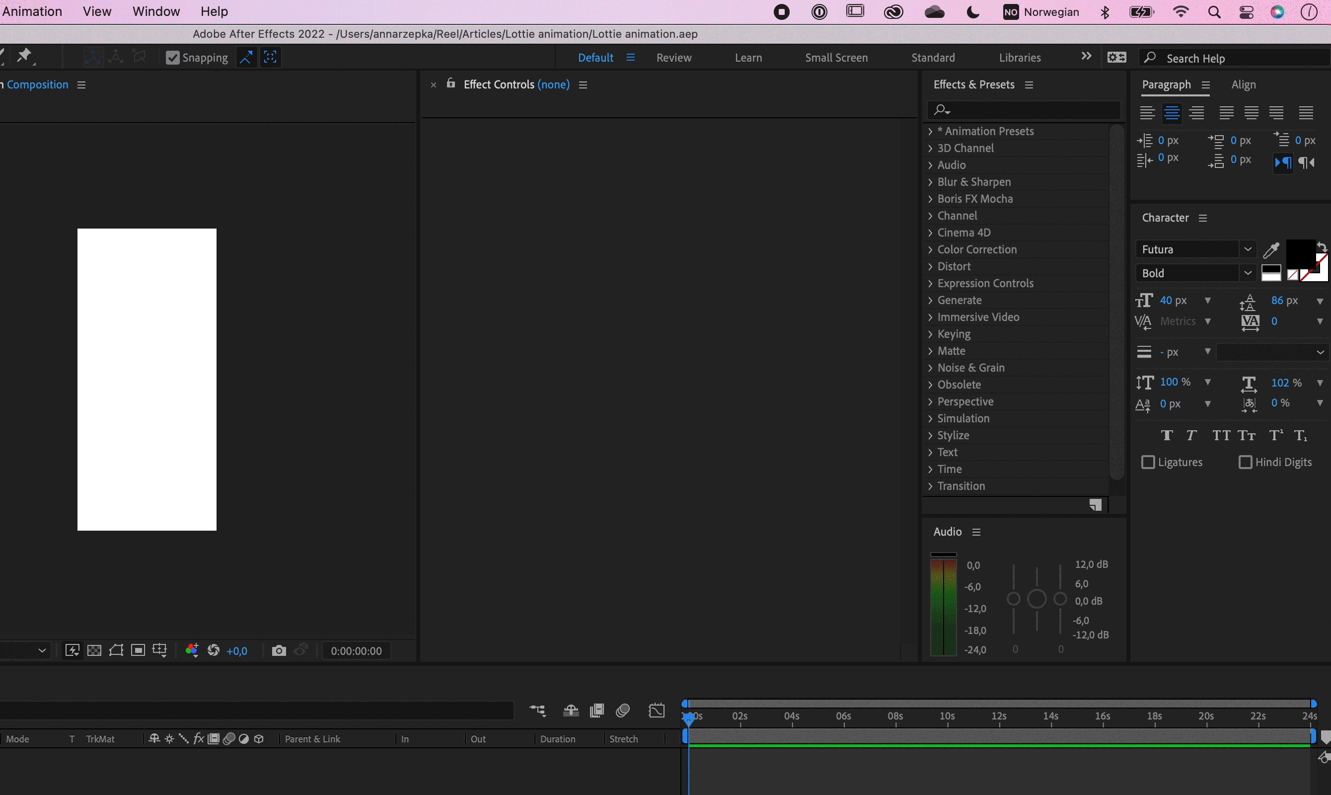 Creating Lottie animations with After Effects | by Anna Rzepka | UX  Collective