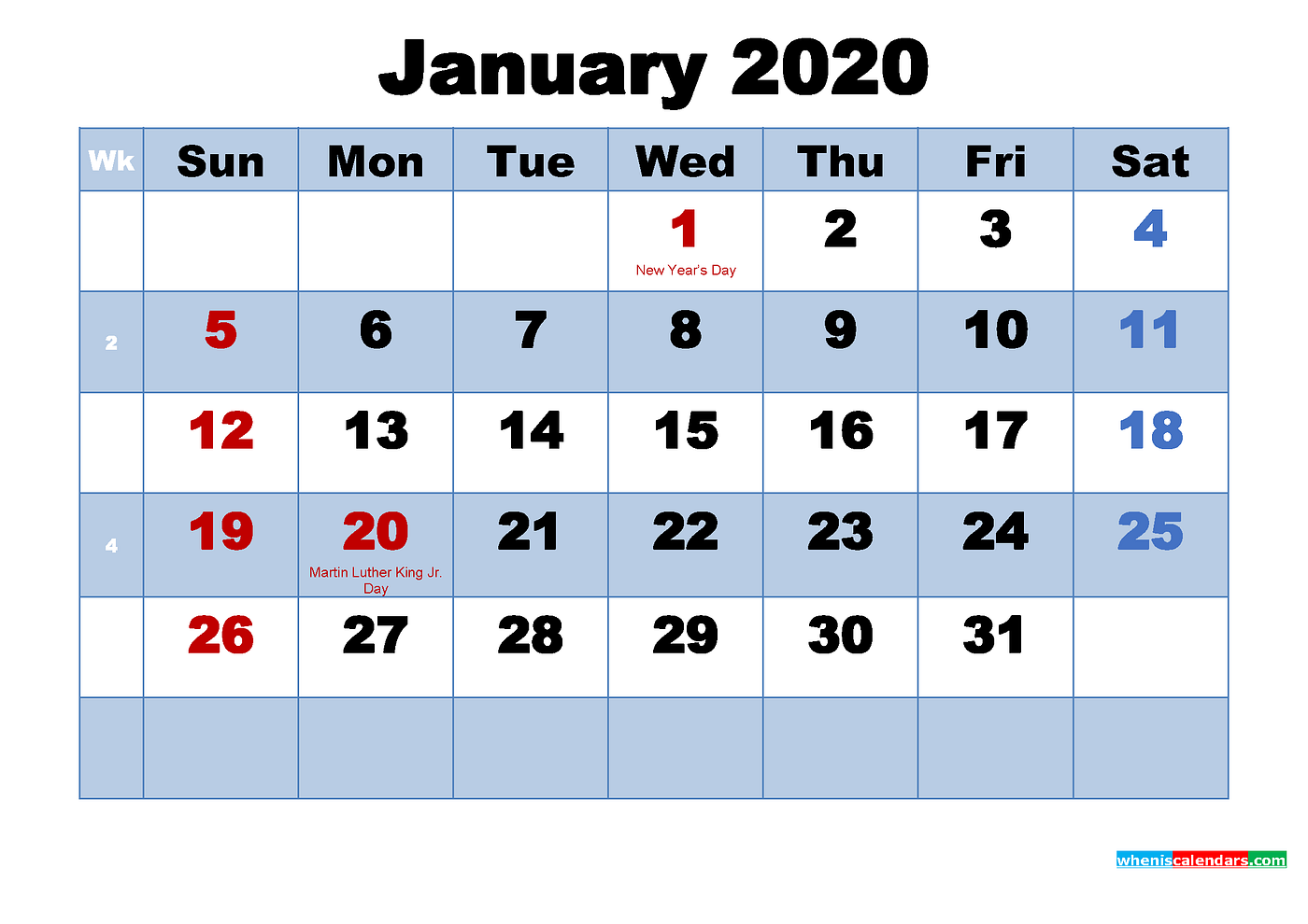 planning be easy with printable 2020 monthly calendar by alexander lords medium