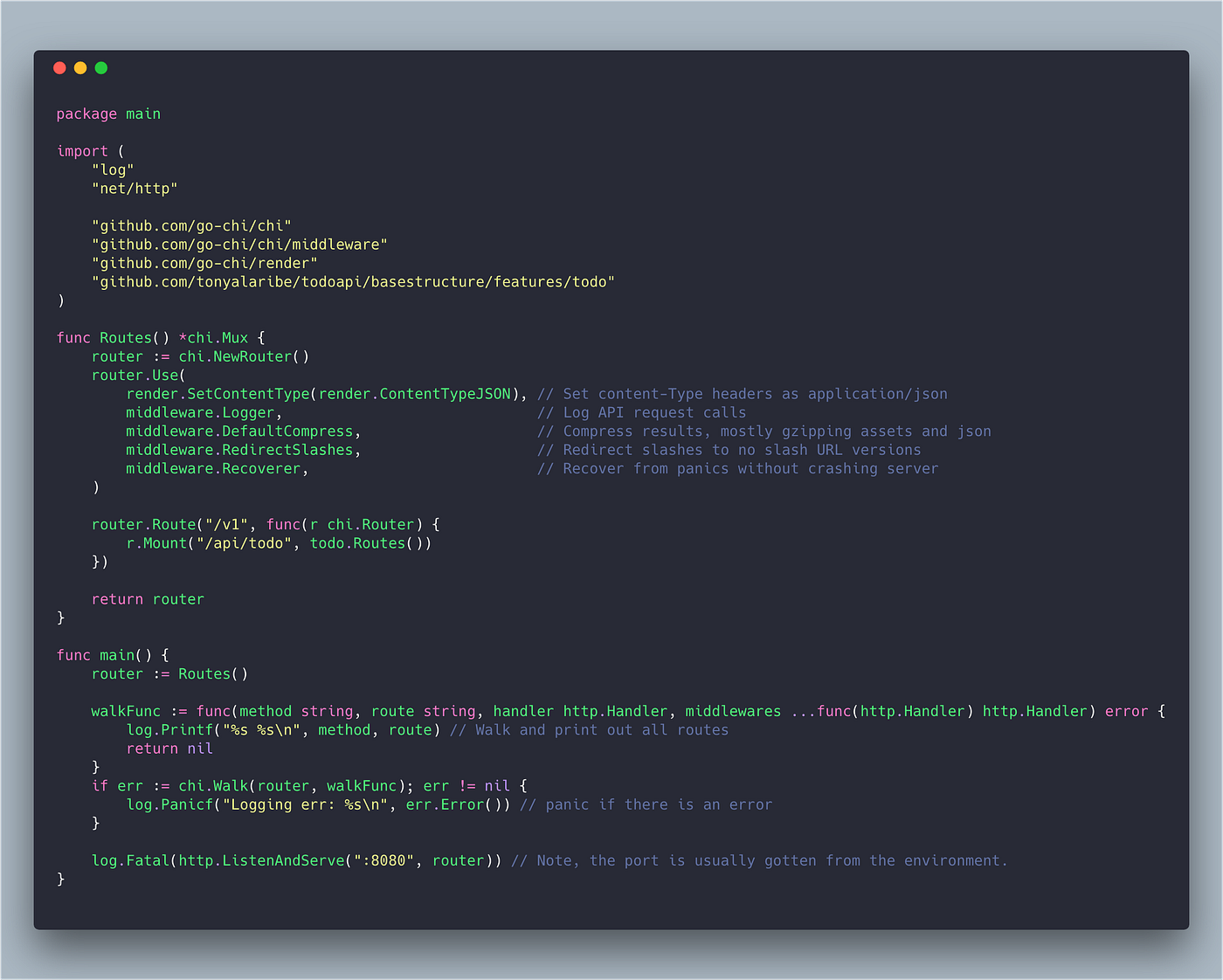 How I structure production grade REST API’s in Golang. | by Anthony ...
