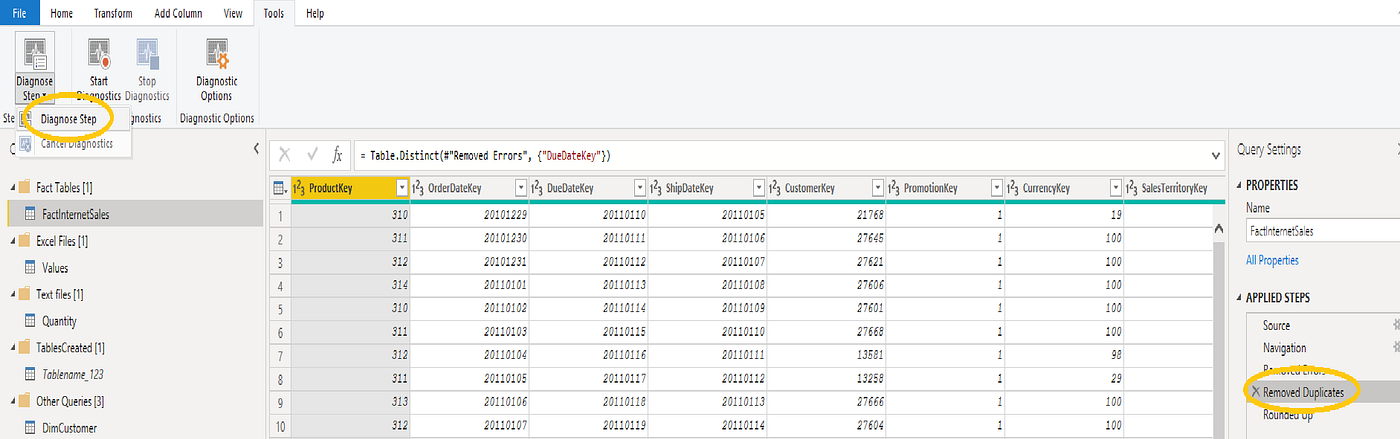Power BI 70–778 Exam Preparation Insights : Power Query Editor (Queries ...