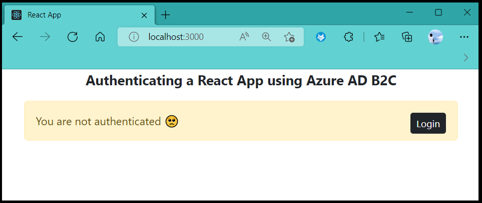 Authenticate a React App with Azure AD B2C | by Azamfahmy | Jun, 2022 ...