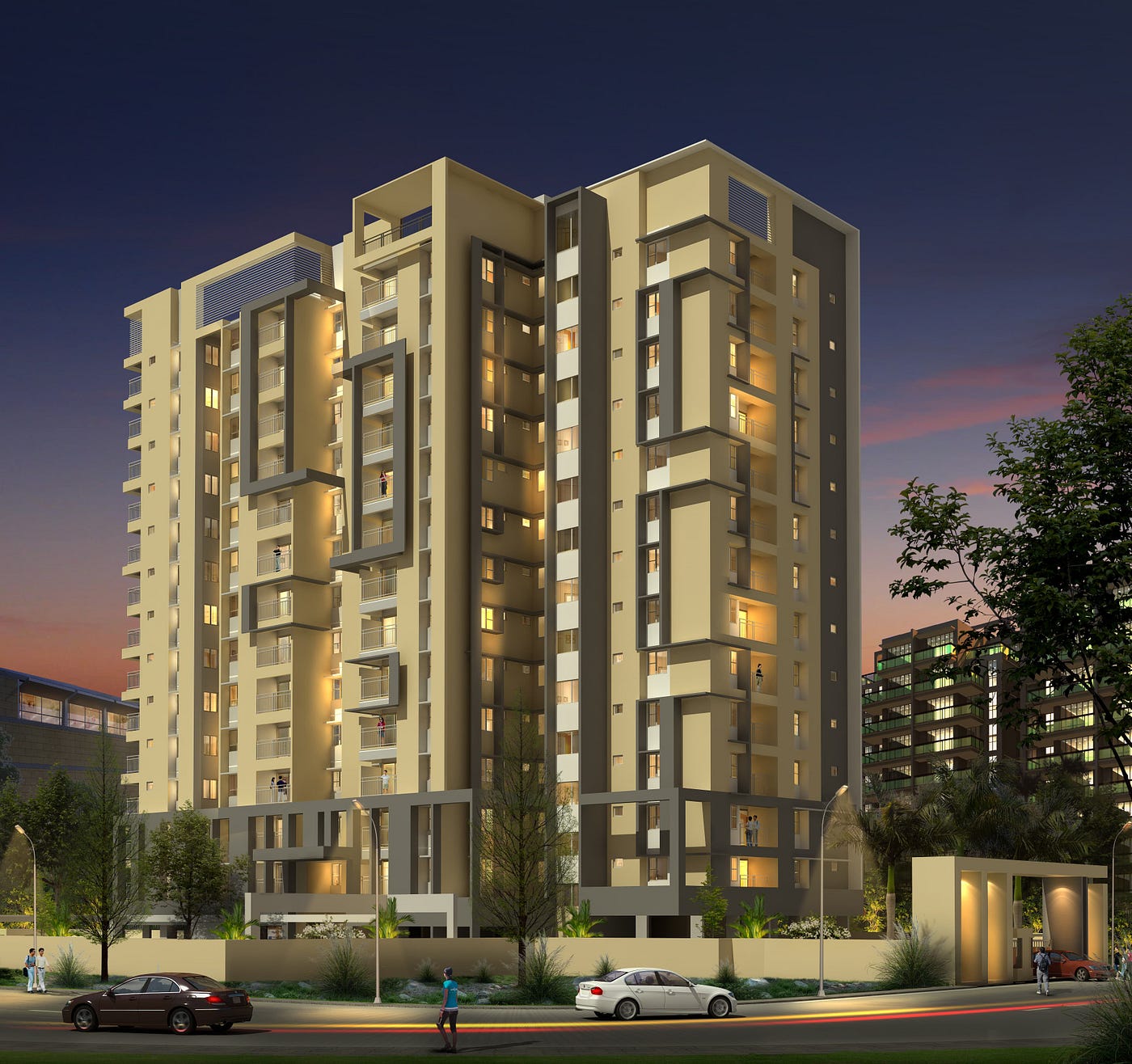Flats for sale in Kochi Regalia Tower 1 by Yeskay Builders Medium
