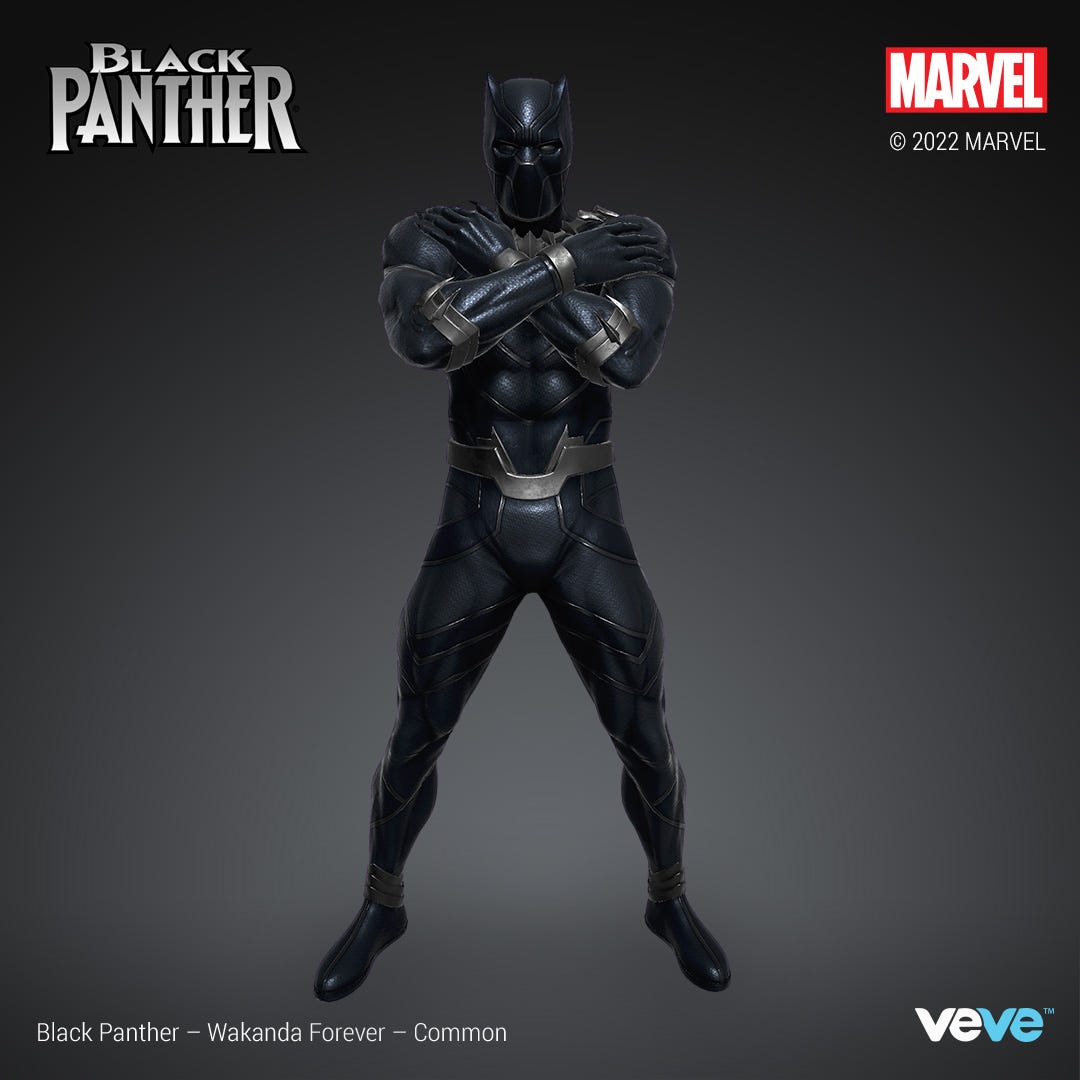 Marvel — Black Panther. Five Black Panther premium digital… | by VeVe  Digital Collectibles | VeVe | Medium