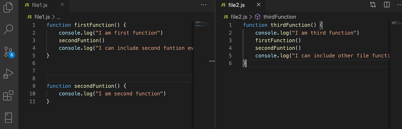 How to structure your JavaScript code into different files? | by Somaia ...