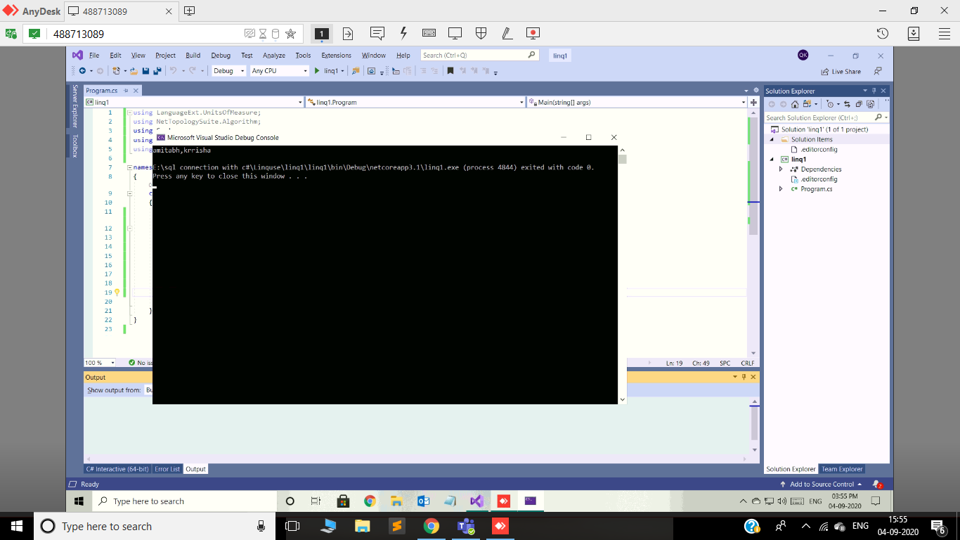 Lets Connect With the LINQ via SQL by Quree kumari Medium