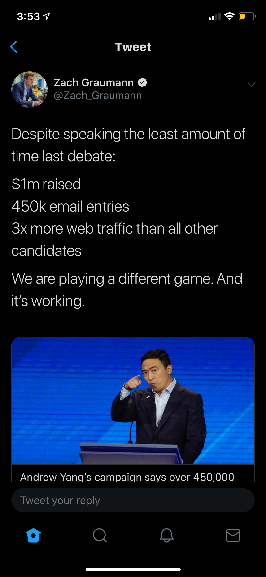 Andrew Yang Is Winning Social Media | by Craft | The Startup | Medium