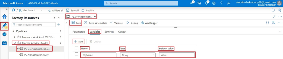Introduction to “Set Variable” Activity in Azure Data Factory | by ...