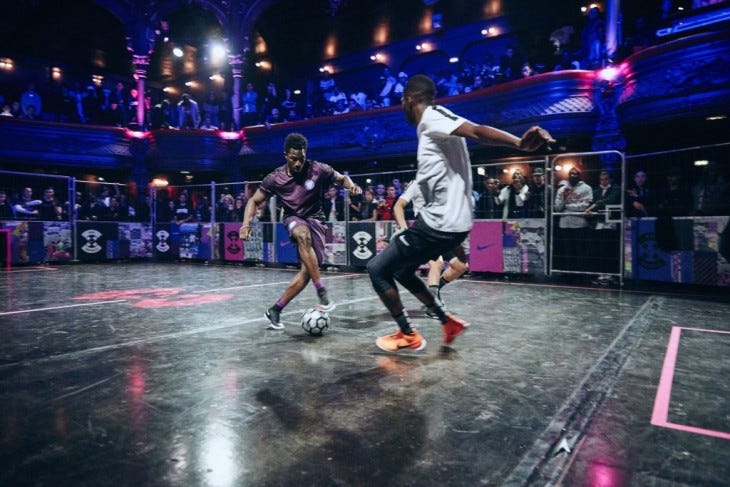 nike street football