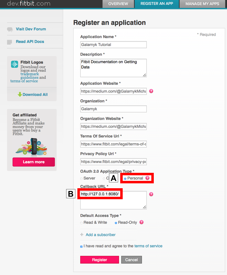 Using the Fitbit Web API with Python | by Michael Galarnyk | Towards Data  Science