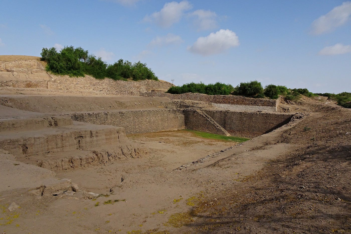 Excavation site of Indus Valley