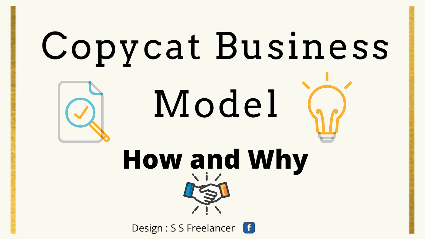 Copycat business model a millionaire’s starter pack by randomspace