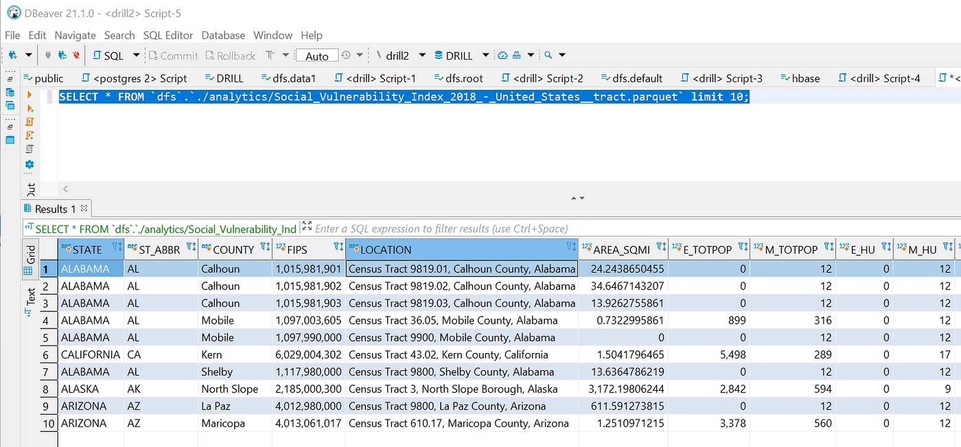 Manage Dataset Using Apache Drill Install Apache Drill by Sung Kim