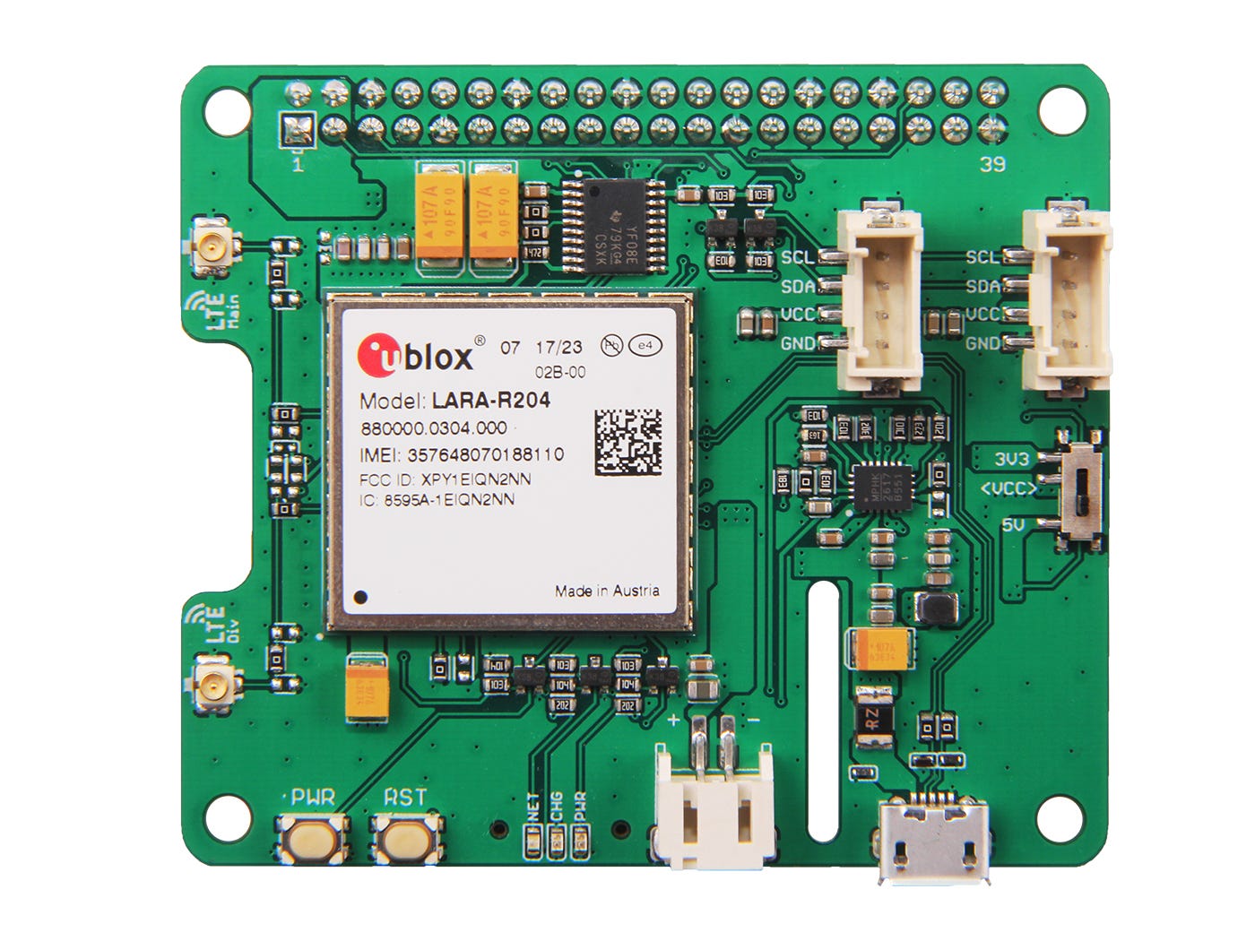 LTE Cat 1 Pi HAT, a Fast and Powerful Solution for IoT Connectivity by Seeed Studio Medium