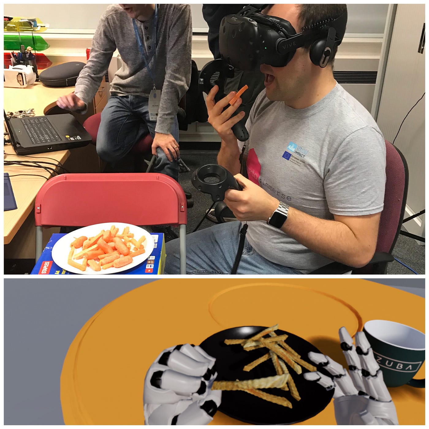 The Virtual Reality Diet How I Used Vr To Hack The Brain Into Eating A Healthy Substitute For Junk Food By Daniel Auld Medium