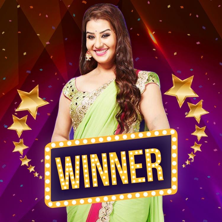 BIGG BOSS 11 WINNER: Shilpa Shinde defeats Hina Khan to win Salman Khan's Bigg  Boss 11 | by Bollywood Features | Medium