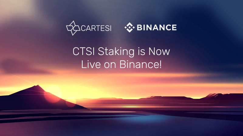 1*F JpzZhKoWl36LMUzBfrug CTSI Staking is Now Live on Binance!