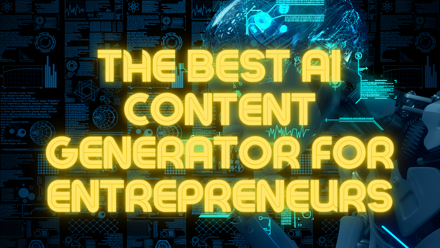 The Best AI Content Generator for Entrepreneurshow you can streamline your content writing with these AI tools. For entrepreneurs, they are especially useful because they free up valuable time for better use. The best part is that these programs will generate article ideas and complete content-all without any input from you!