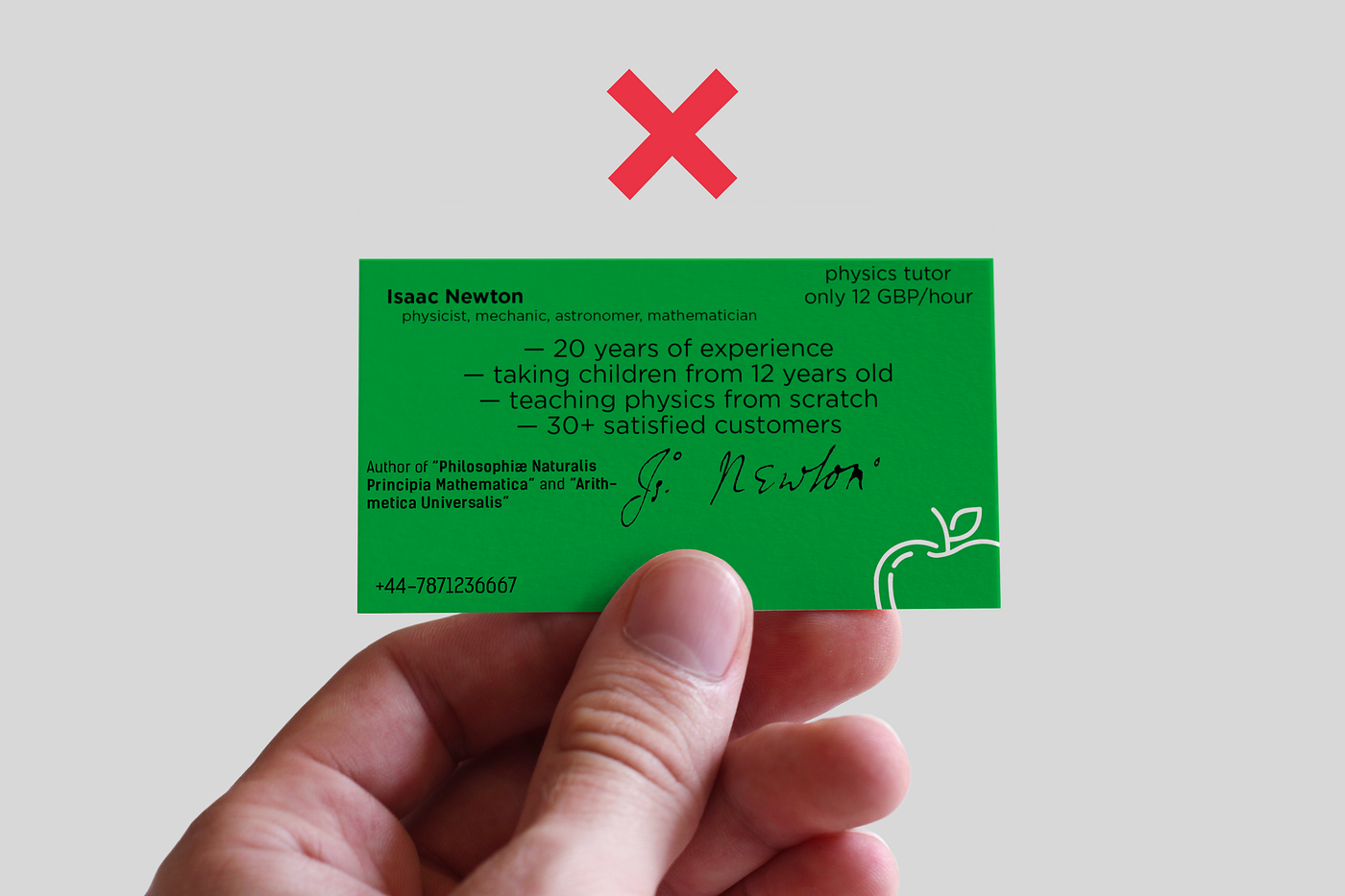 Top 4 most common mistakes in business card design | by Roman Lemov |  Logomachine | Medium