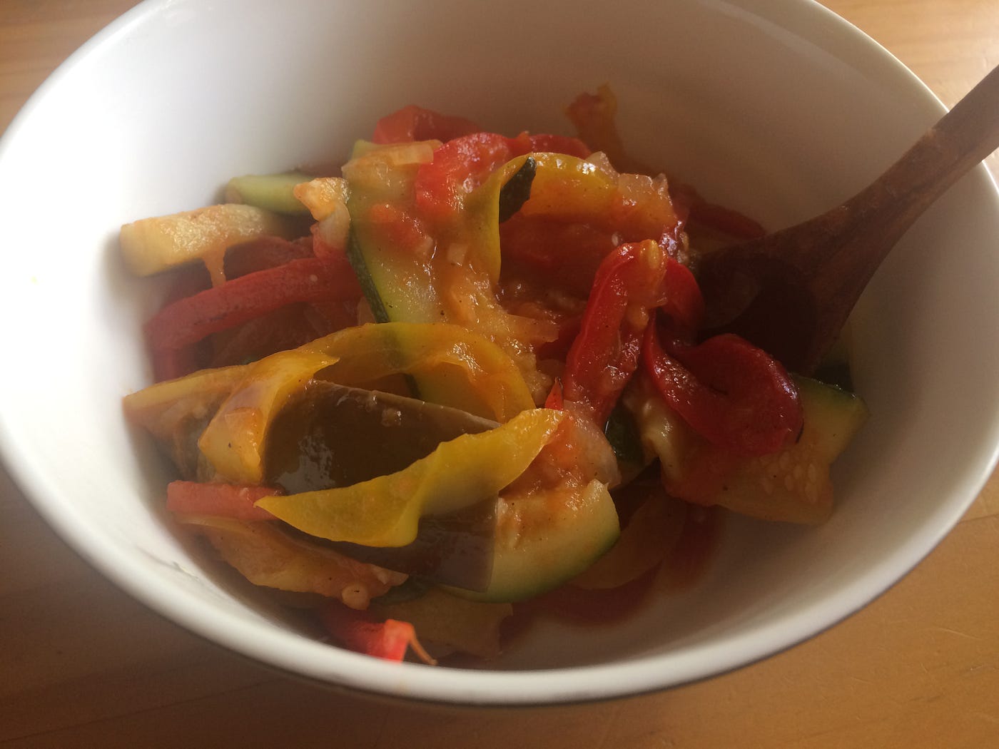 料理とマインドフルネス ラタトゥイユを作った 味付けは塩とオリーブオイルのみのダウン系のもの 改めて料理 By Arata Mitsuhashi Medium