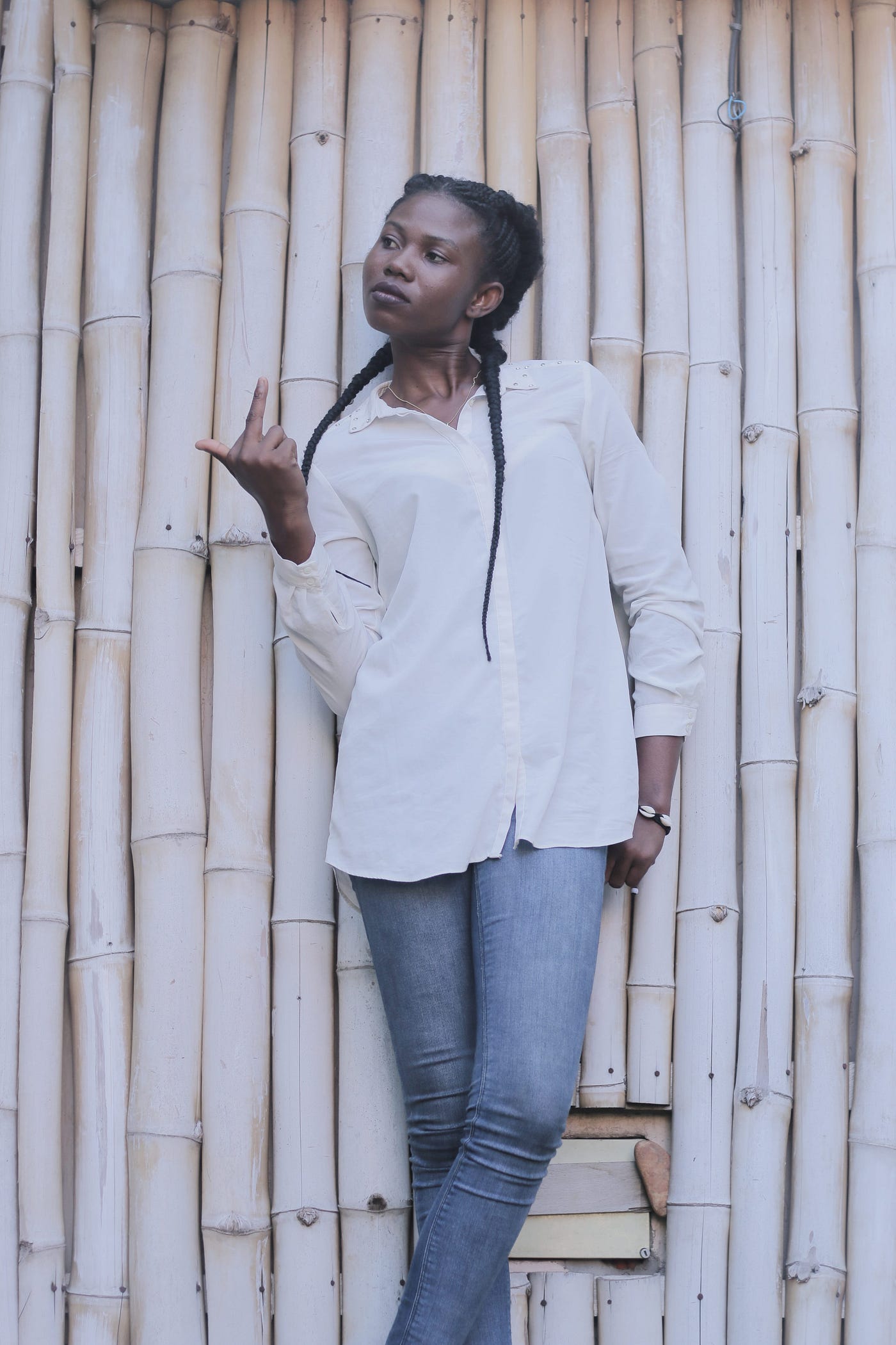 Femme bien foutu