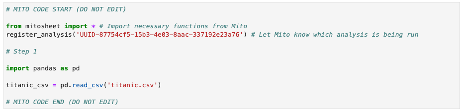 Introducing Mito — How To Generate Pandas Code While Editing a ...