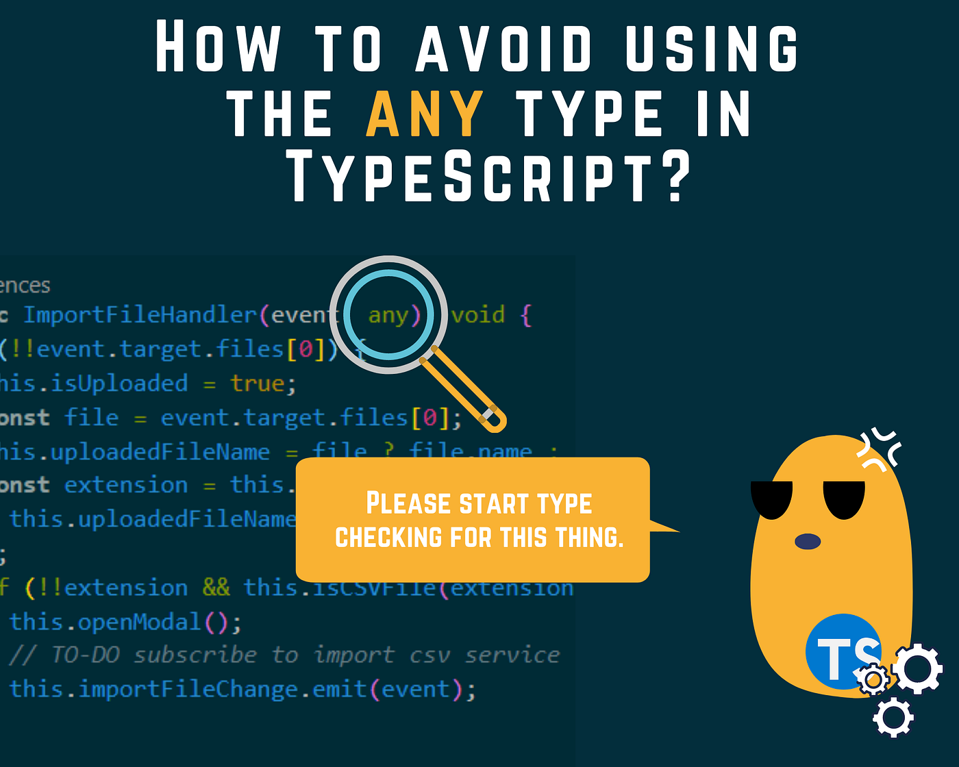 How to avoid using the any type in TypeScript? | by FAM | Level Up Coding