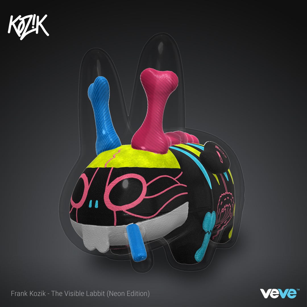 Frank Kozik Labbit— Series 1. Series 1 of Frank Kozik’s Labbit drops
