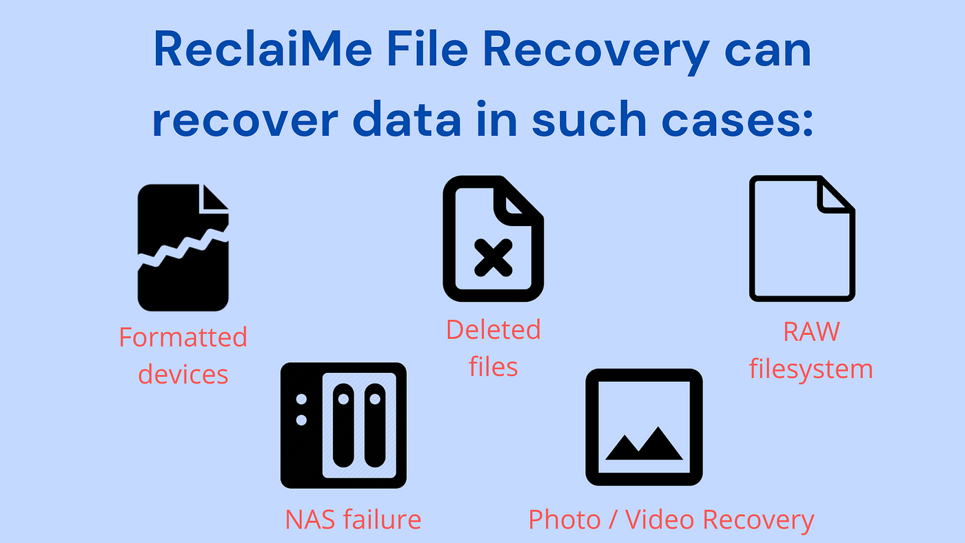 reclaime file recovery raw