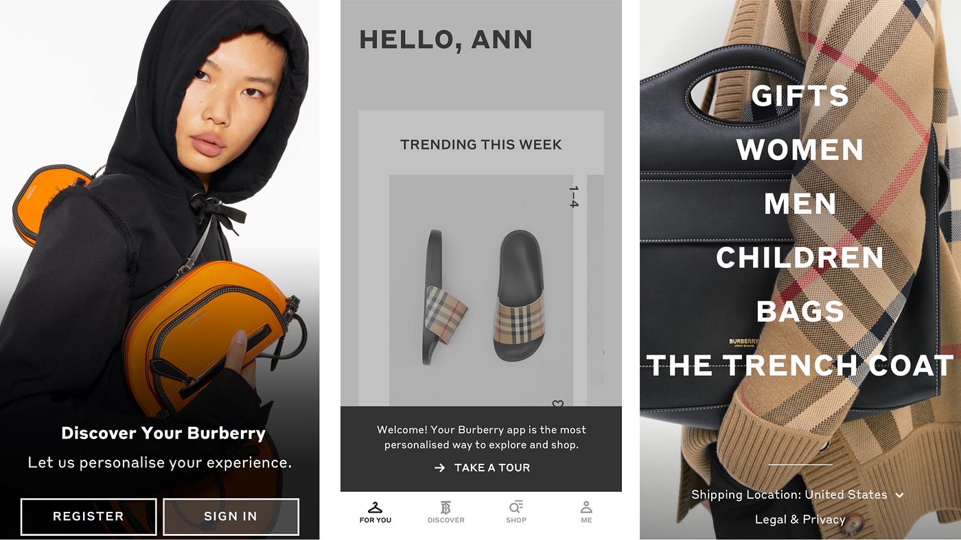 Age Doesn't Limit Burberry's Digital Transformation | by Ann Yang |  Marketing in the Age of Digital | Medium