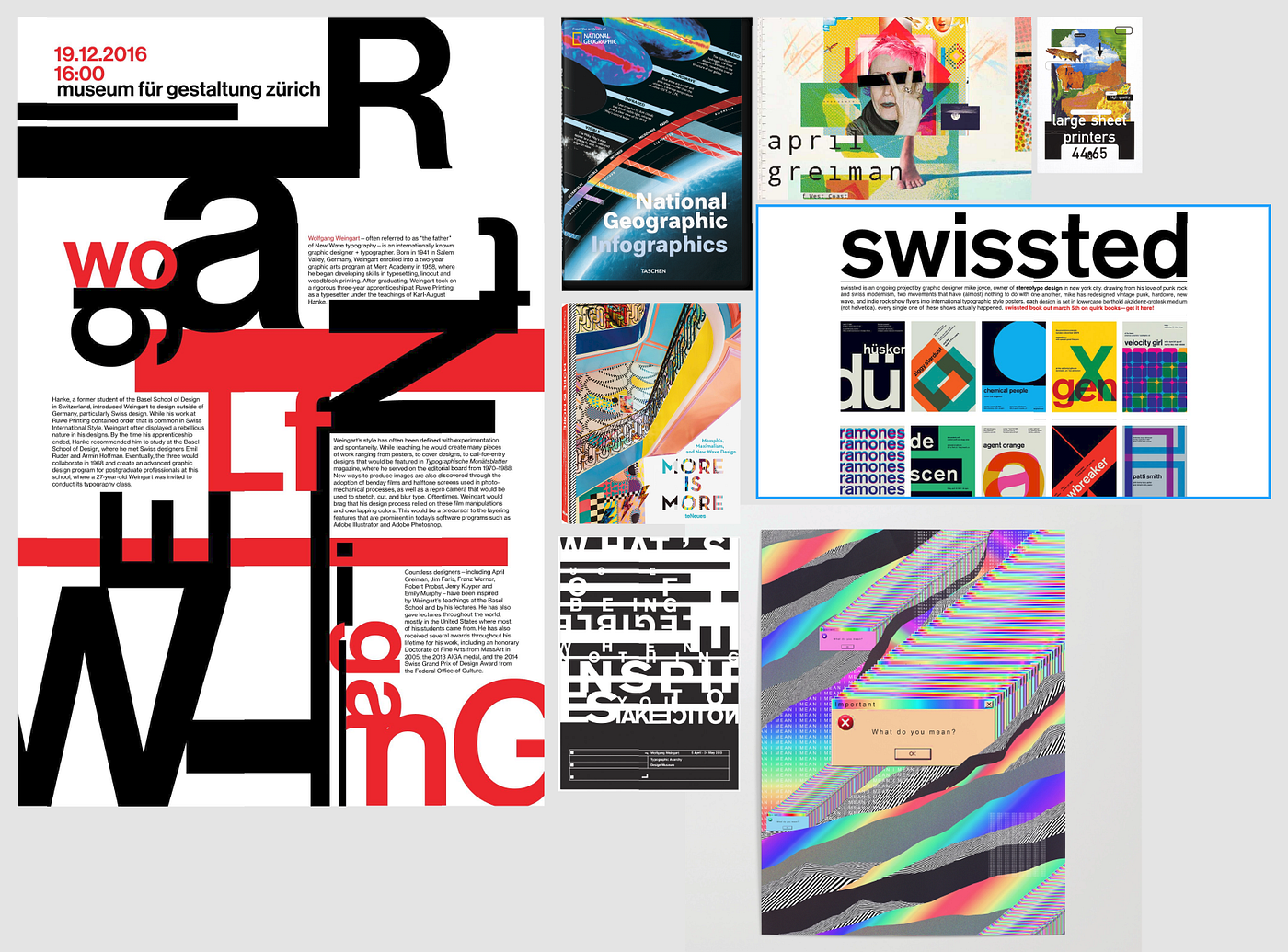 Famous Designer Informational Poster | by Gary Tang | Medium