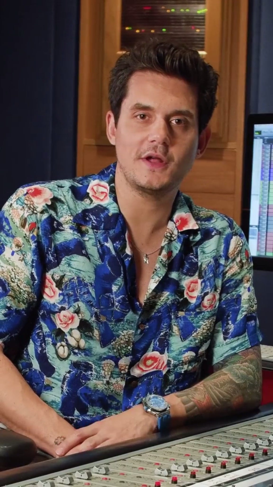 John mayer flower shirt Clearance