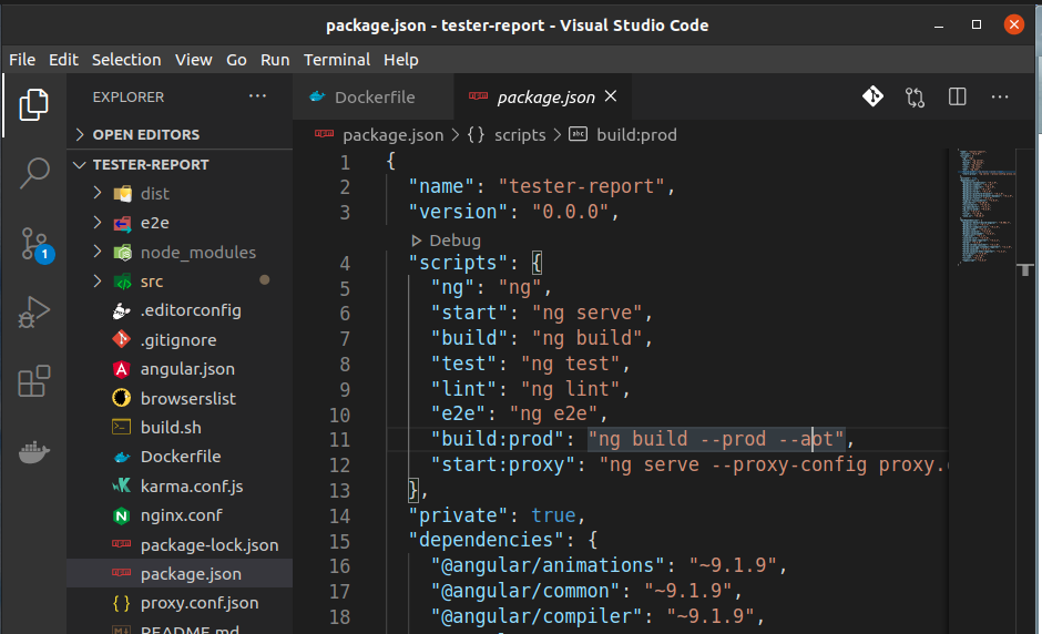 การ Build Angular Project v.9. สวัสดีครับ วันนี้ผมจะมาแนะนำ การ Build