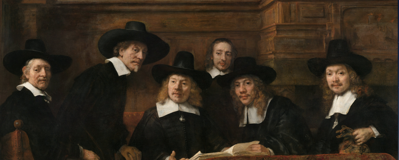 “Syndics of the Drapers’ Guild”, Rembrandt