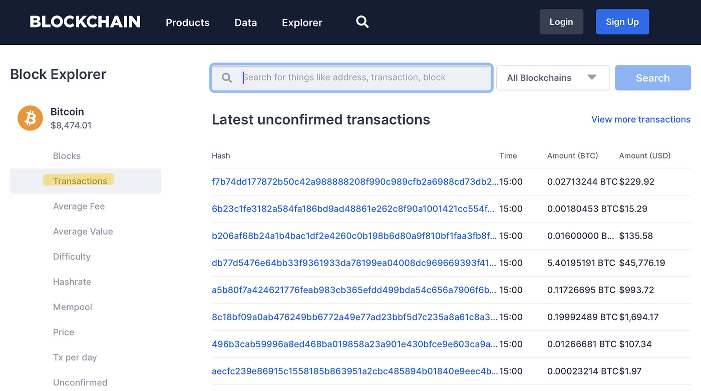 Blockchain 101 (下集) — 從區塊鏈瀏覽器一窺比特幣『公開式帳本』& UTXO 記帳模式- KryptoGO Blog