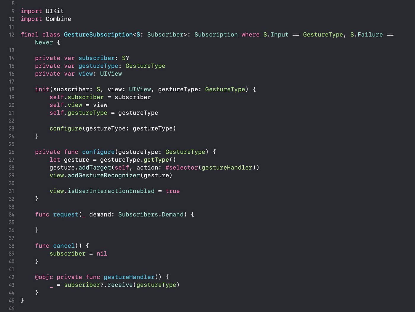 How To Handle Uikit Gestures With Apple S Combine Framework By Rahul Garg Better Programming