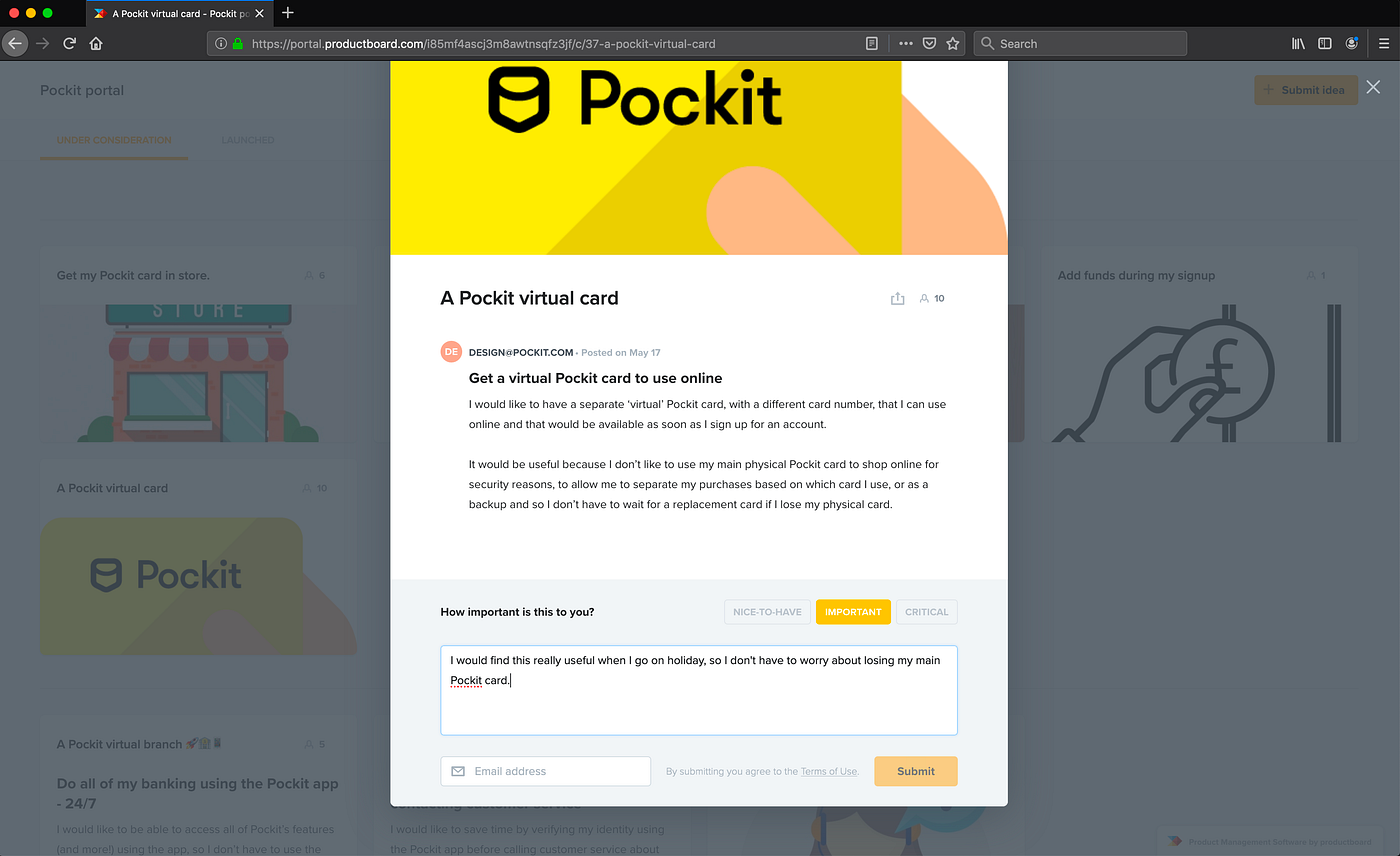 the pockit
