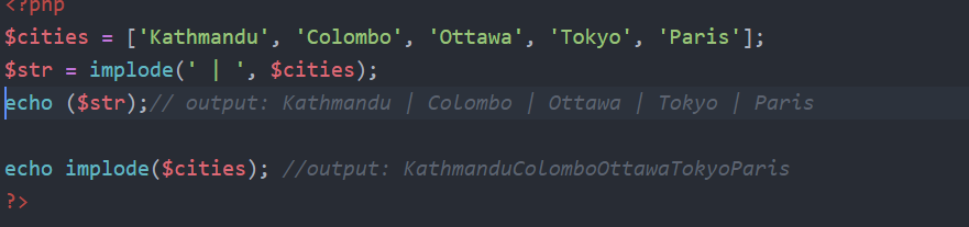 Important PHP String Functions. A string is group of characters. It is ...