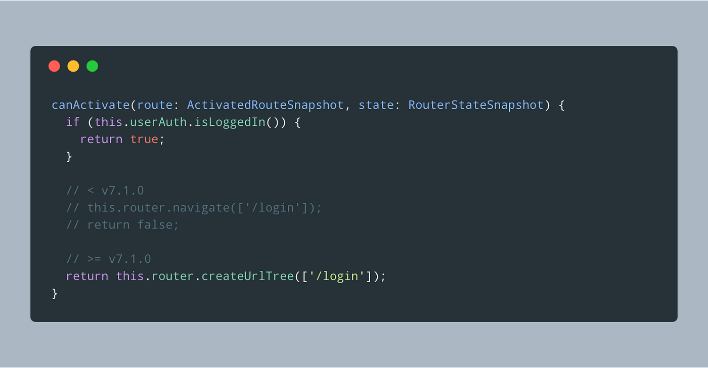 👉 How to redirect inside a router guard in Angular (≥v7.1.0) 👈 by