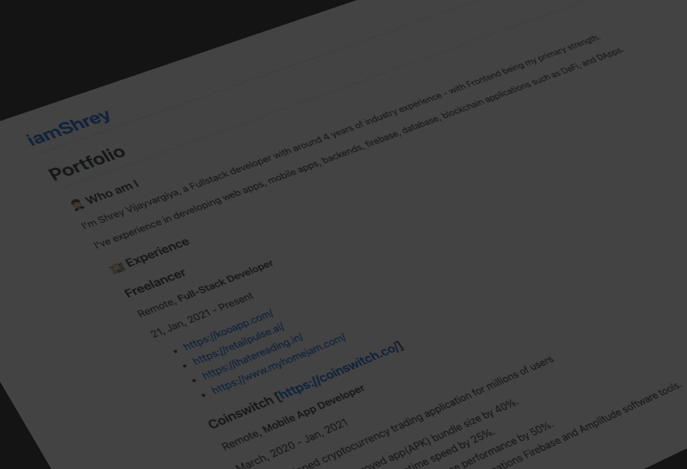 Create, Manage, Deploy and Host Your Portfolio Website | JavaScript in  Plain English