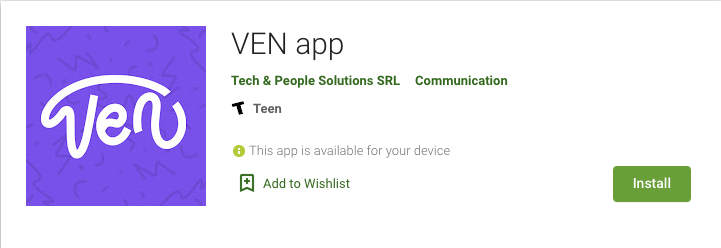 Captura actual (marzo 2022) de la PlayStore de Google
