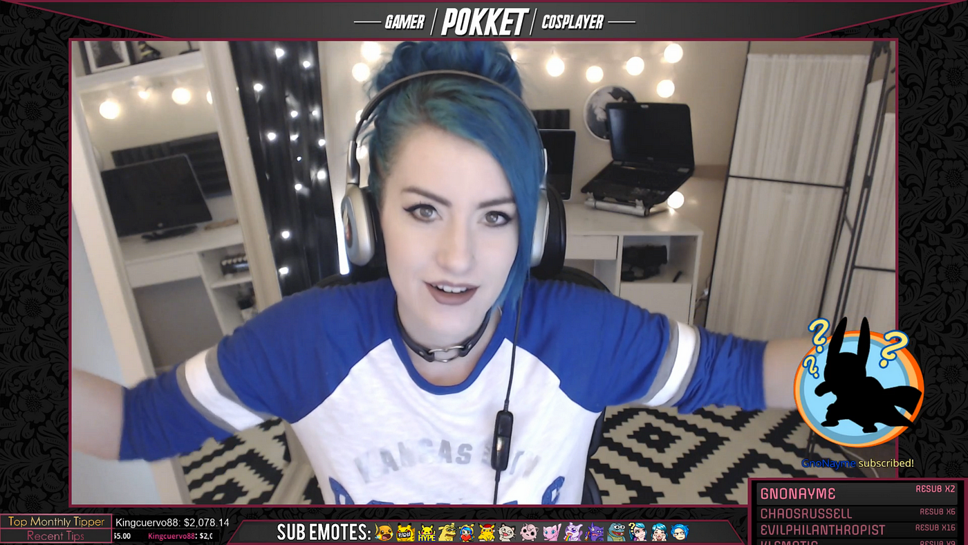 Twitch instagram pokket