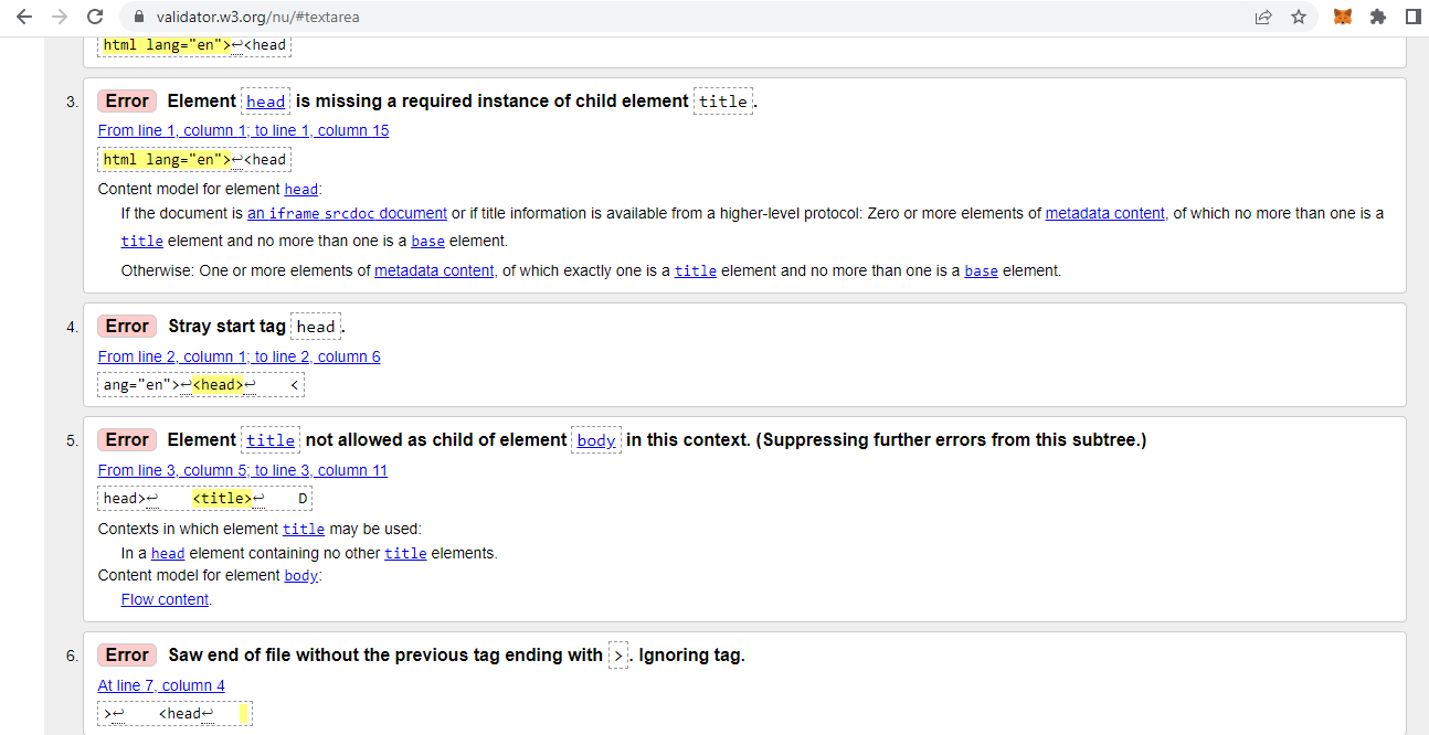 Ways to fix and check for errors in your HTML and CSS code | by Emeziem ...