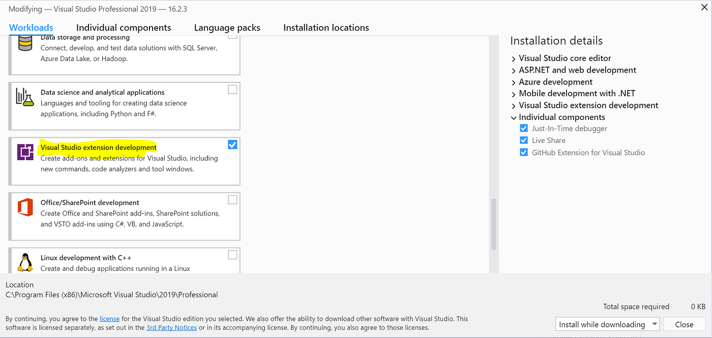 Tips]VSIX Project template in Visual Studio 2019 | by Rebai Hamida | Medium