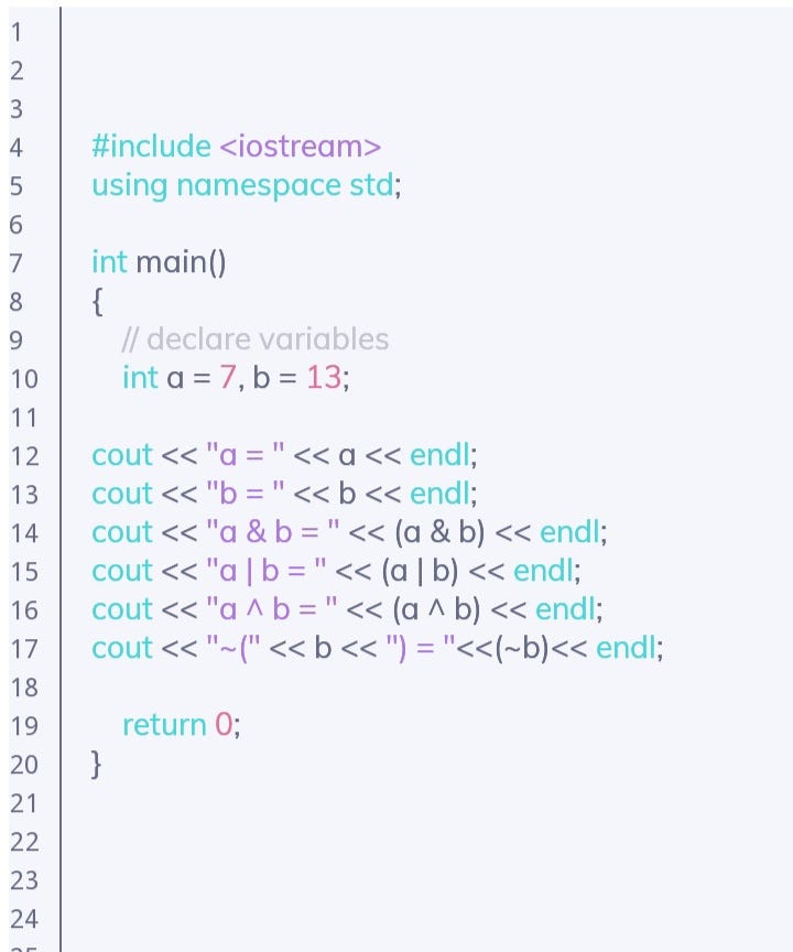 Operators in C++:. Arithmetic Operators. | by S P | Medium