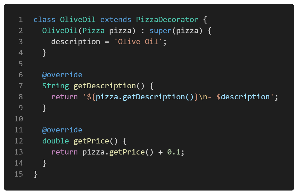 Flutter Design Patterns: 16 — Decorator | by Mangirdas Kazlauskas ...