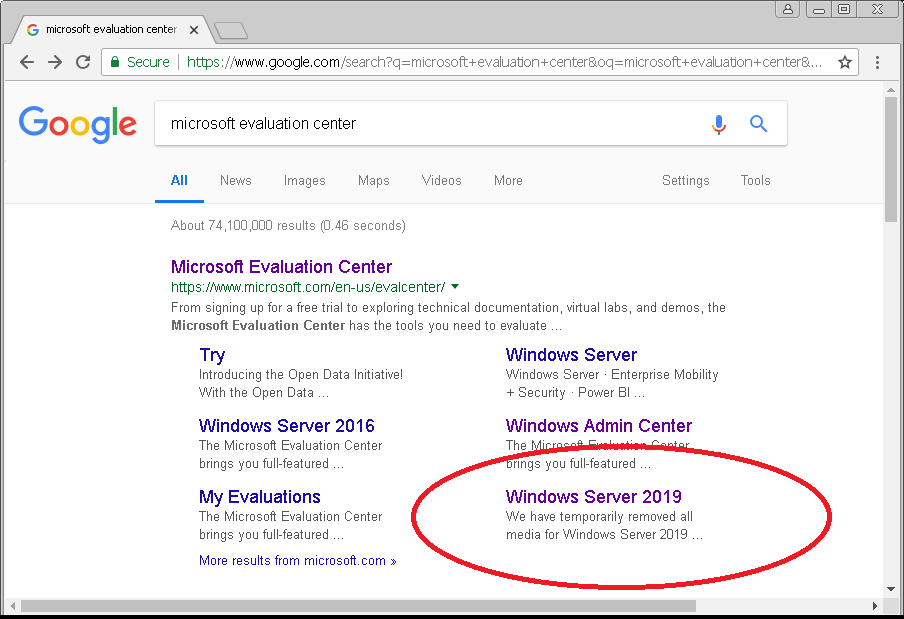 Direct Download Links — Windows Server 2019 General Availability (LTSC):  Datacenter, Standard, Essentials & Hyper-V Server 2019. 180-Day Evaluation  .ISO & .VHD | by Real Network Labs | Medium