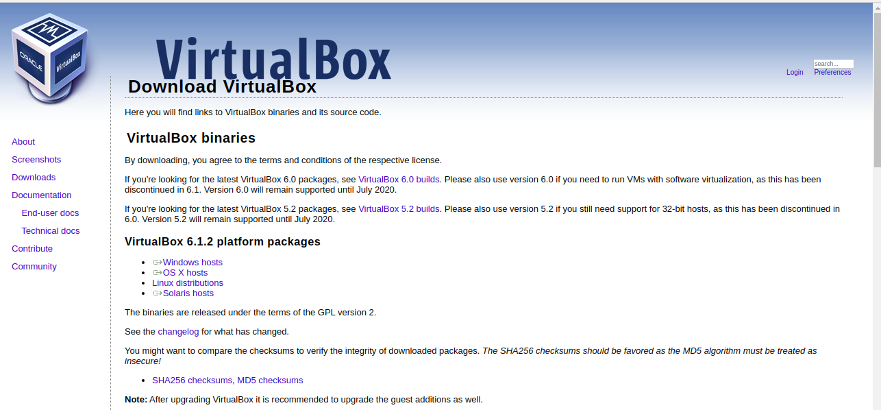 oracle virtualbox guest additions download oracle virtualbox guest additions download