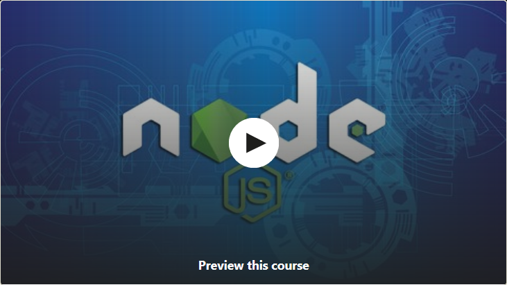 best free Node.js course on Udemy