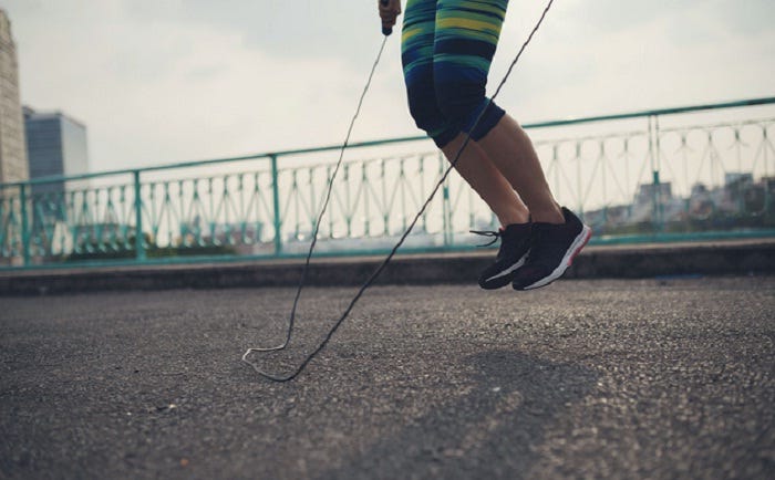 jump rope vs jogging