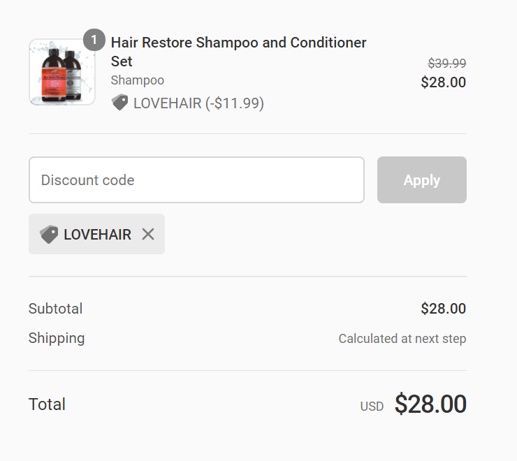 How to get 30 Off Hair Restoration Shampoo with these Discount Codes